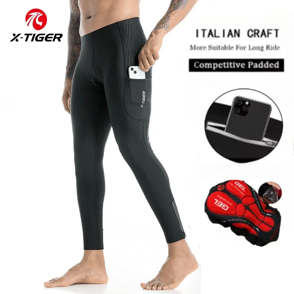 Mountain Biking Overalls - Pantalones de bicicleta de X-TIGER para
