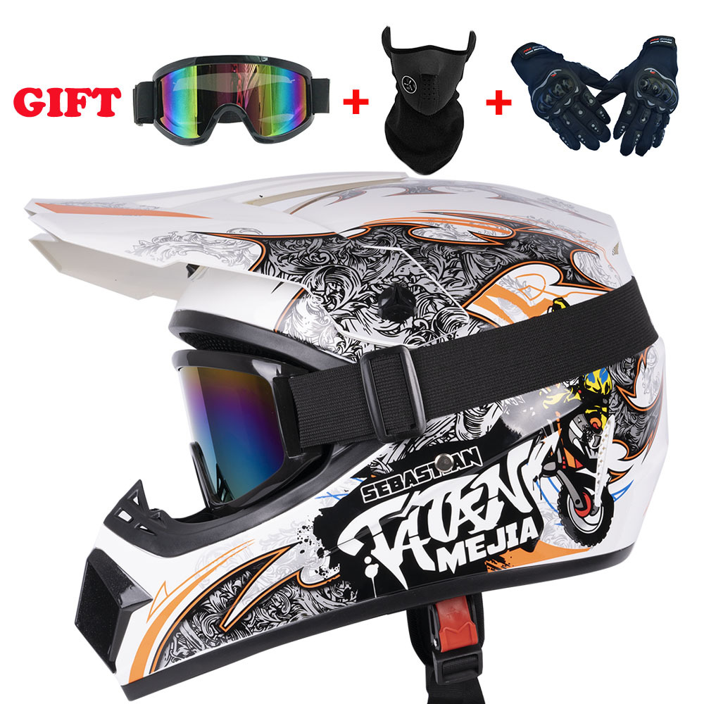 Mountain Biking Youth - Casco de Motocicleta para Jóvenes, Casco