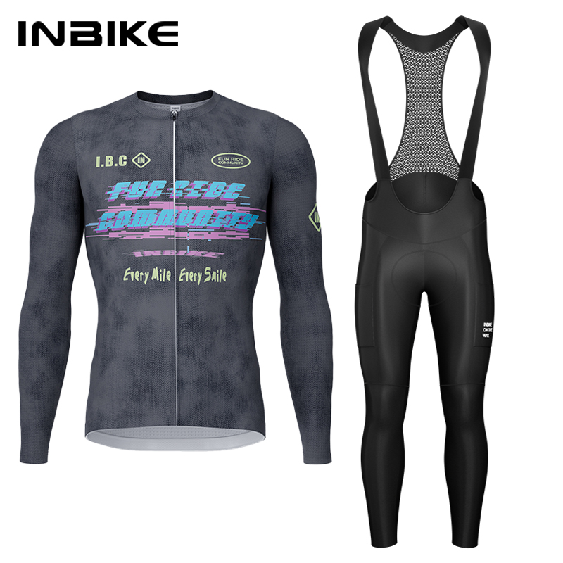 Mountain Biking Overalls - INBIKE-Conjunto de ciclismo para hombre, Jersey