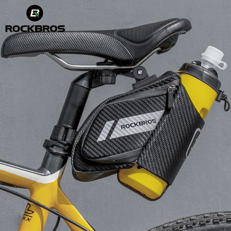 Mountain Biking Waist Pack - ROCKBROS-bolsa trasera para bicicleta, bolsa trasera