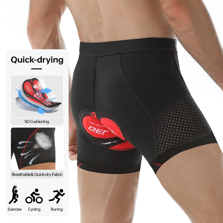 Mountain Biking Overalls - X-TIGER Ropa interior de ciclismo para