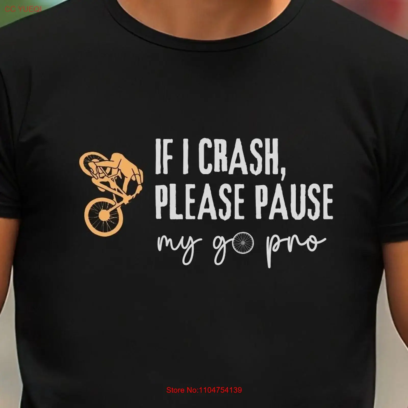 Mountain Biking App - Camiseta divertida de ciclismo de montaña