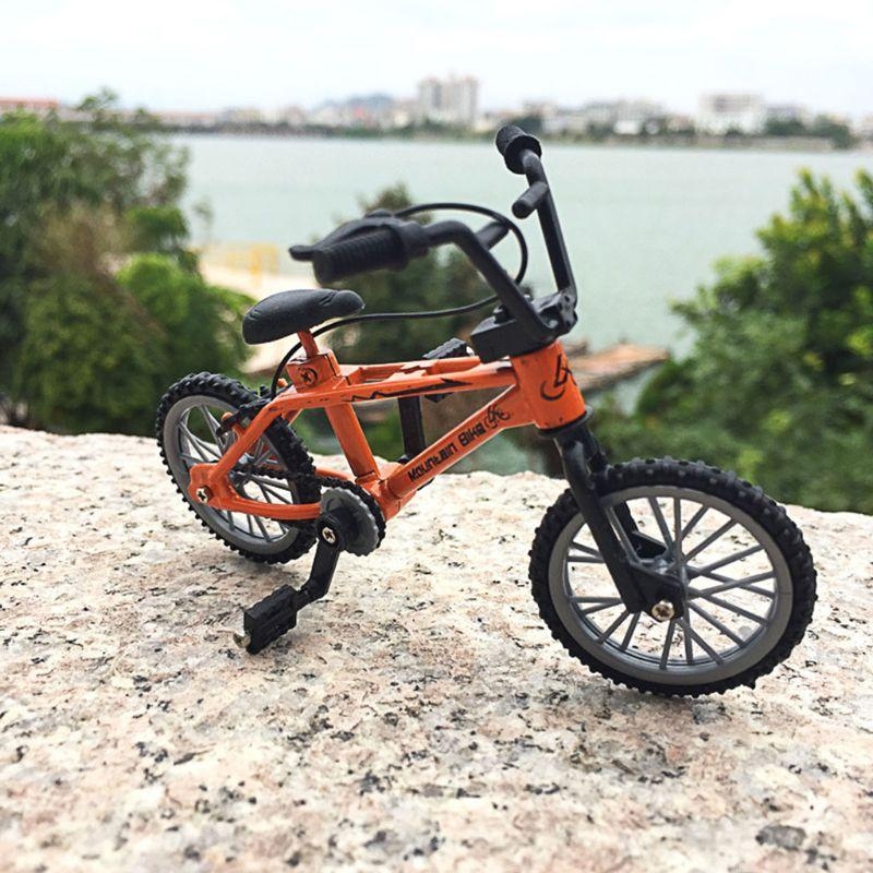 Mountain Biking App - Y4QA mini dedo bicicleta aleación miniatura