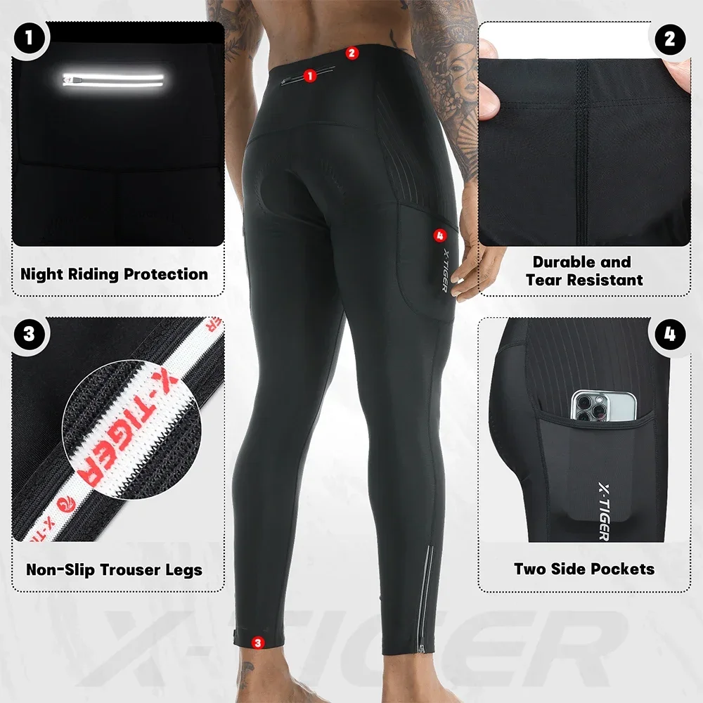 Pantalones de bicicleta de X-T - Mountain Biking Overalls reseña y precio