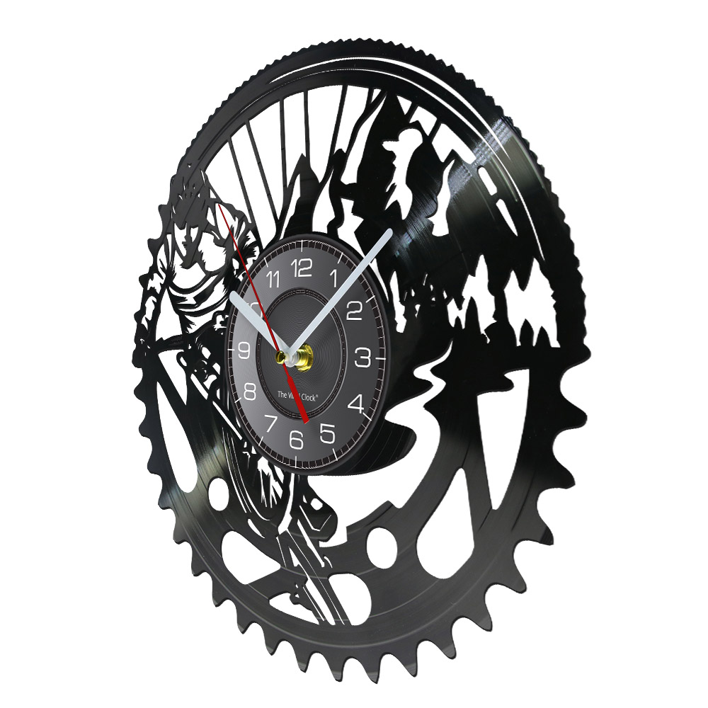 Reloj de pared de disco de vin - Mountain Biking Extreme reseña y precio