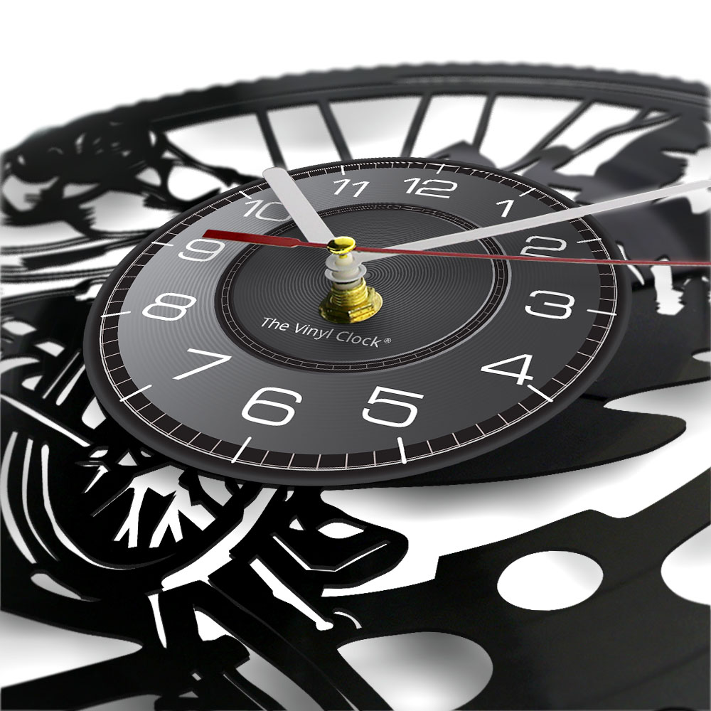 Reloj de pared de disco de vin - Mountain Biking Extreme reseña y precio