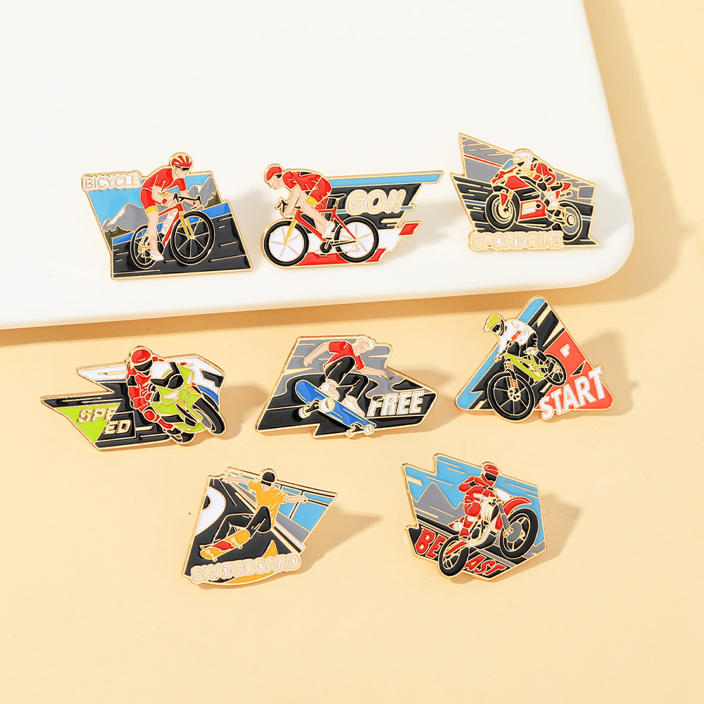 Pin de Solapa de Ciclista de C - Mountain Biking Competition reseña y precio
