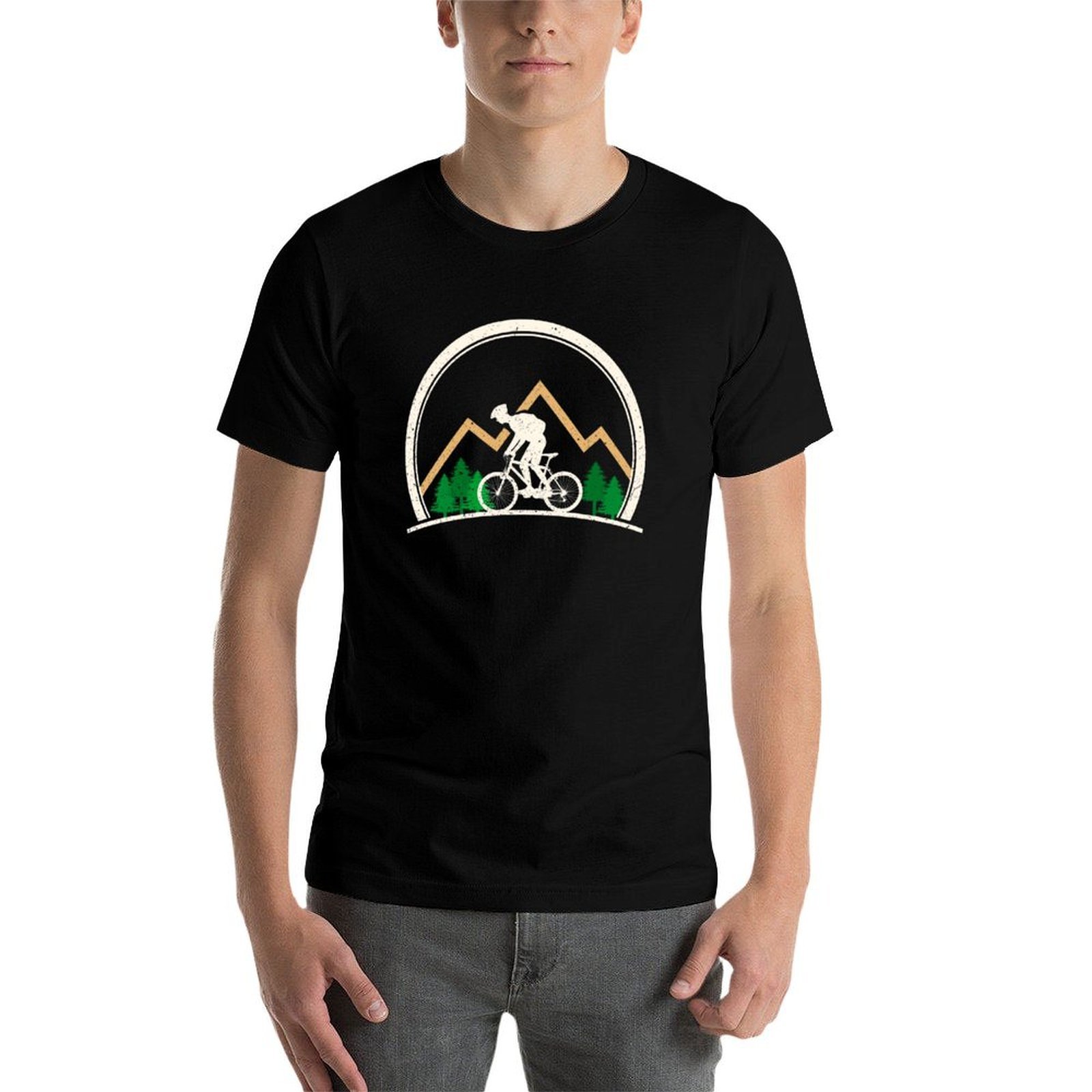 Camiseta de Estilo Retro para  - Mountain Biking Extreme reseña y precio