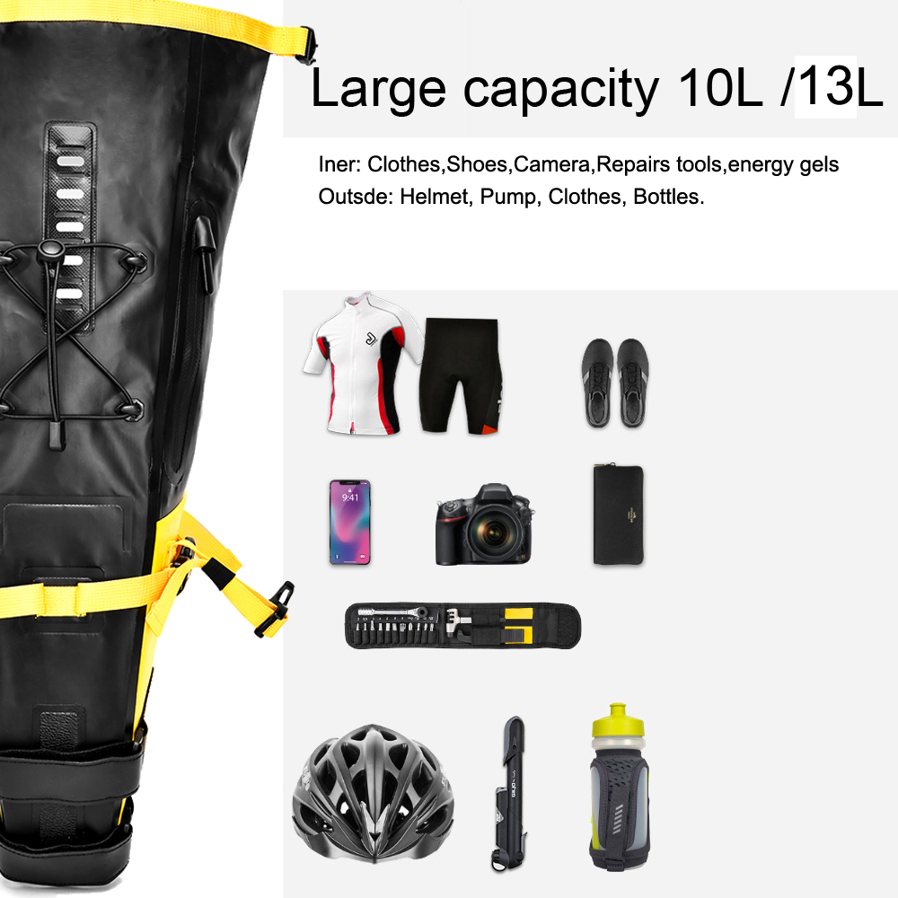 NEWBOLER-bolsa para bicicleta  - Mountain Biking Waist Pack reseña y precio