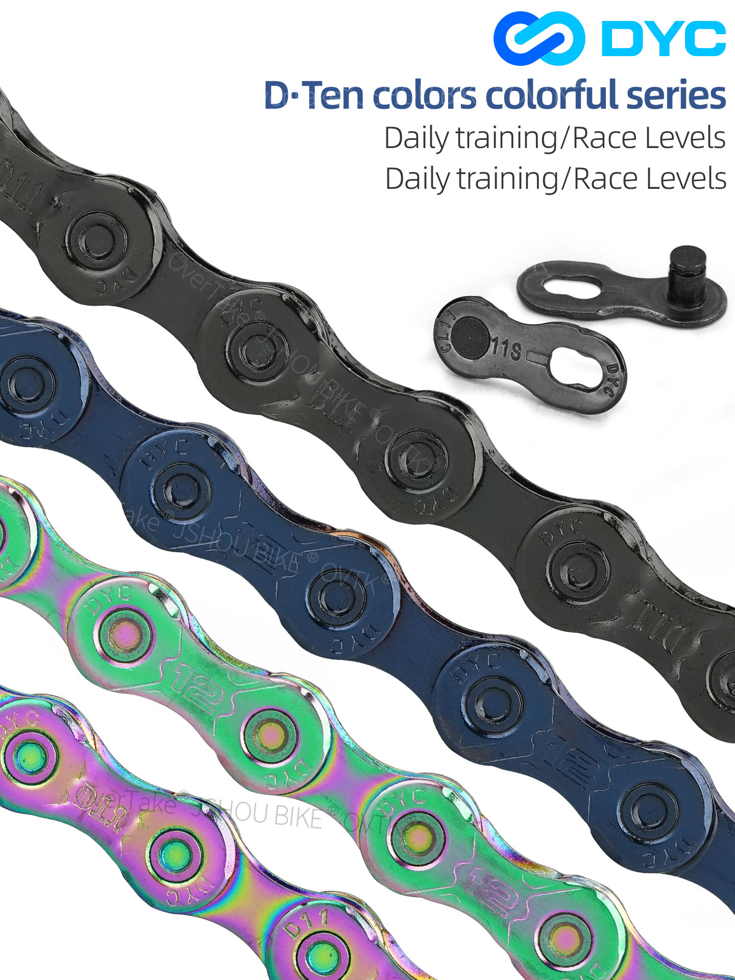 DYC-cadenas de bicicleta de mo - Mountain Biking Competition reseña y precio