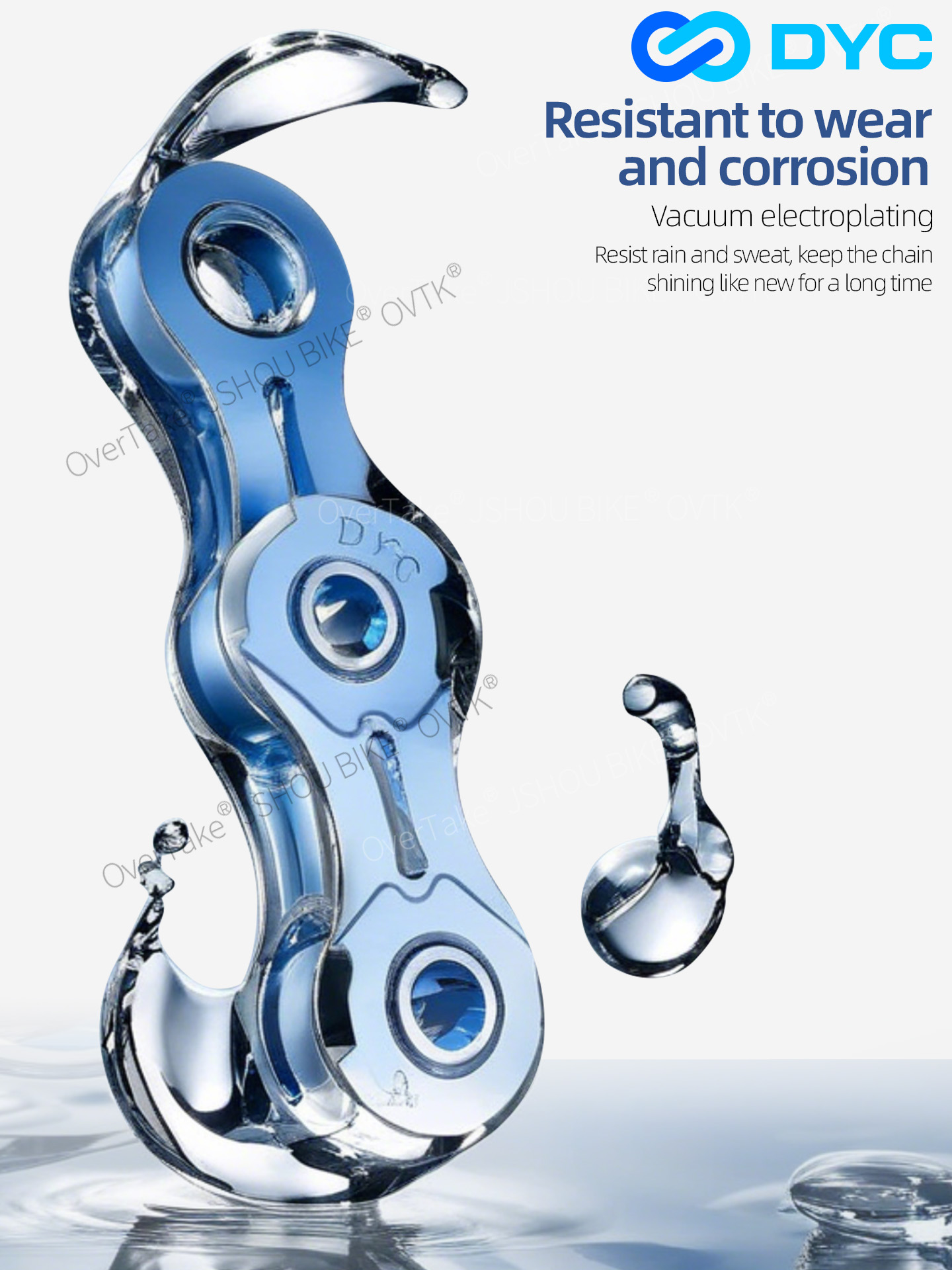 DYC-cadenas de bicicleta de mo - Mountain Biking Competition reseña y precio