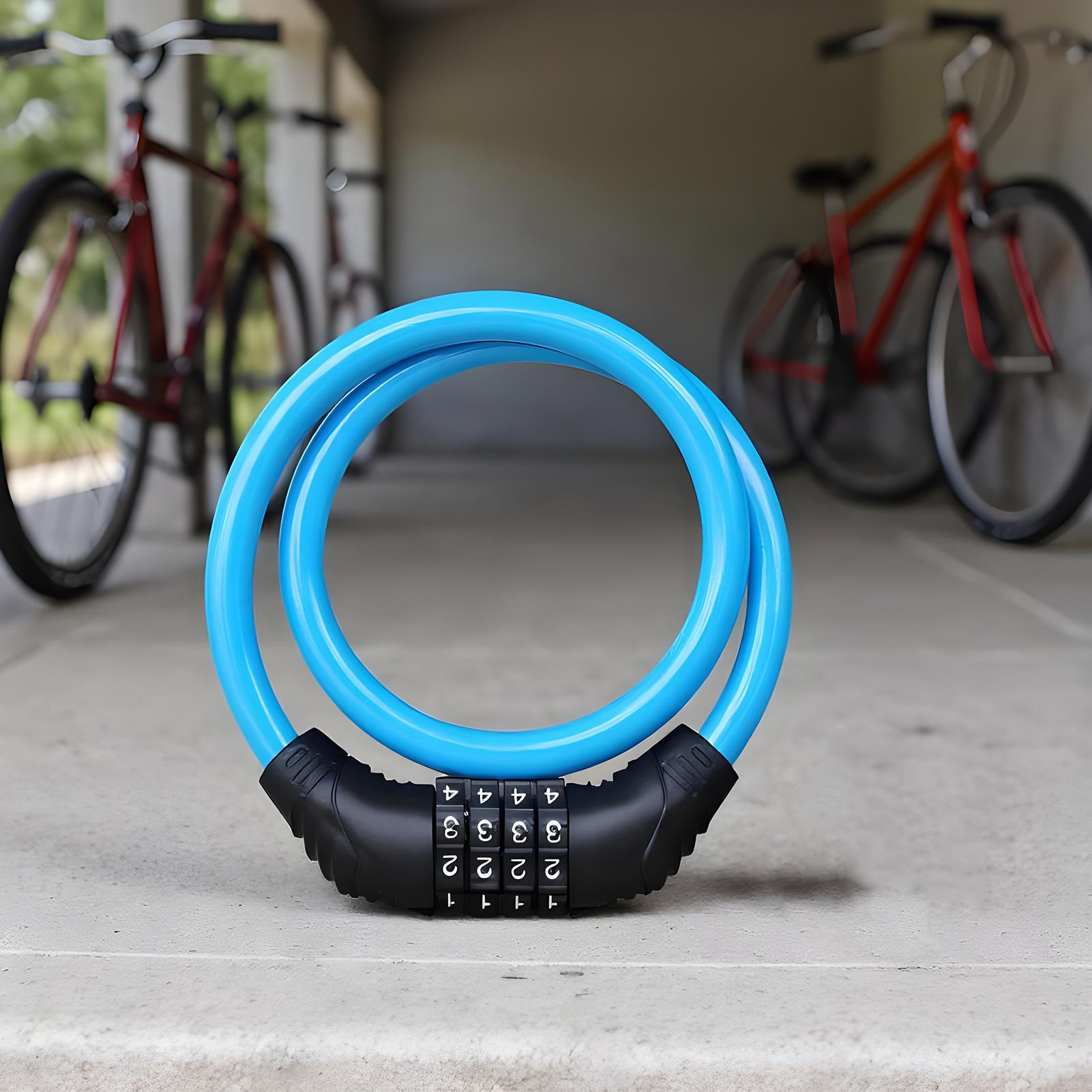 Candado de combinación para bi - Mountain Biking Youth reseña y precio